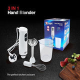 650W 2-in-1 Electric Hand Mixer – Beaters & Dough Hooks