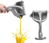 Premium Stainless Steel Lemon Squeezer – Manual Citrus Juicer