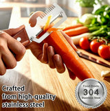 3-in-1 Vegetable Peeler – Multi-Function Kitchen Peeler Tool