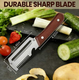 3-in-1 Vegetable Peeler – Multi-Function Kitchen Peeler Tool