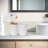 6-Piece Bathroom Accessories Set – Soap Dispenser, Holder & Toilet Brush