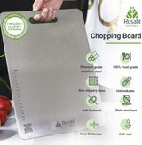 Stainless Steel Chopping Board – Heavy-Duty Kitchen Cutting Board