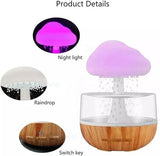 Cloud Rain Humidifier & Aroma Diffuser – LED Mist Maker for Home
