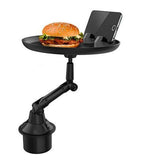 Car Cup Holder Food Tray – Portable Drink & Snack Organizer