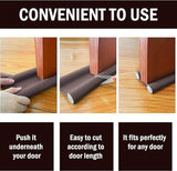 Door Draft Stopper – Weatherproof Door Seal for Home & Office