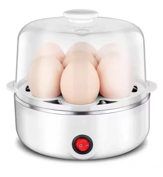 Electric Egg Boiler & Steamer – Fast 350W Egg Cooker for Home Kitchen