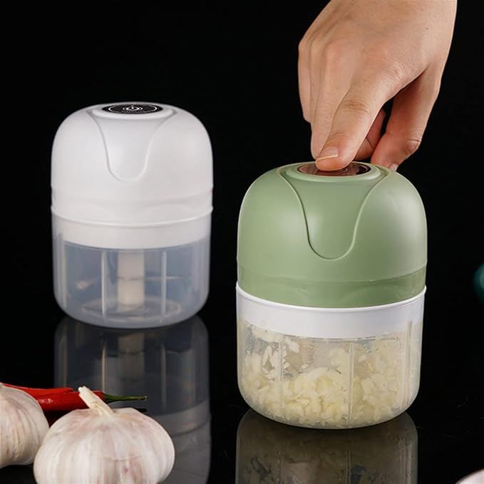 Electric Garlic Chopper – Mini USB Food Processor for Kitchen Prep