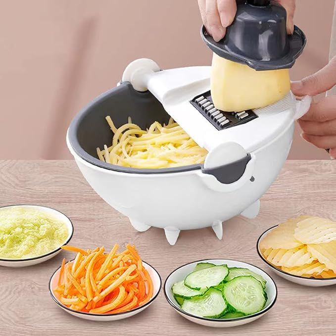 Multi-Function Vegetable Cutter, Slicer & Chopper – Kitchen Prep Tool