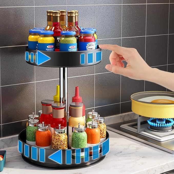 Pantry Cabinet Organizer – Multi-Level Kitchen Storage Rack