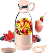 Portable Juicer Bottle – 350ml USB Rechargeable Personal Blender