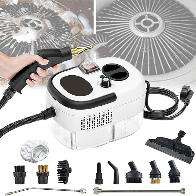 2500W Pressurized Steam Cleaner – High-Pressure Home & Car Cleaner