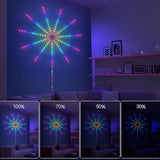 Smart Firework LED Lights – RGB Ambient Lighting for Home & Room Decor