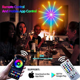 Smart Firework LED Lights – RGB Ambient Lighting for Home & Room Decor