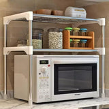 Stainless Steel Kitchen Storage Rack – Space-Saving Organizer Shelf