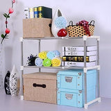 Stainless Steel Kitchen Storage Rack – Space-Saving Organizer Shelf