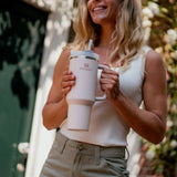 40oz STANLEY Stainless Steel Tumbler – Insulated Travel Cup with Straw