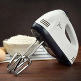 650W Electric Hand Mixer – 2-Speed Beaters & Dough Hooks for Baking