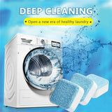 Washing Machine Cleaner Tablets – 12-Pack Universal Washer Cleaning Solution