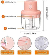 Wireless Electric Food Chopper – USB Rechargeable Mini Kitchen Chopper