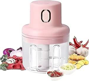Wireless Electric Food Chopper – USB Rechargeable Mini Kitchen Chopper